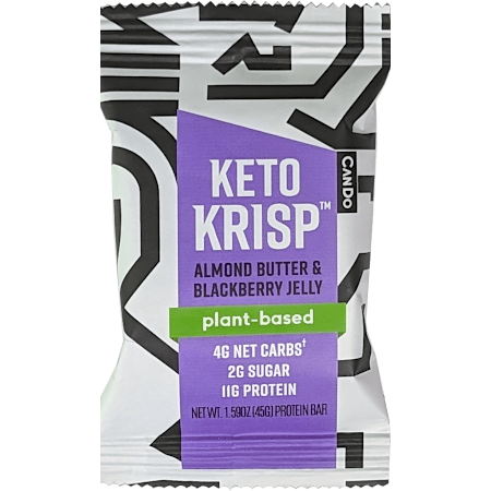 Plant-based, Keto Bar - Almond Butter and Blackberry Jelly